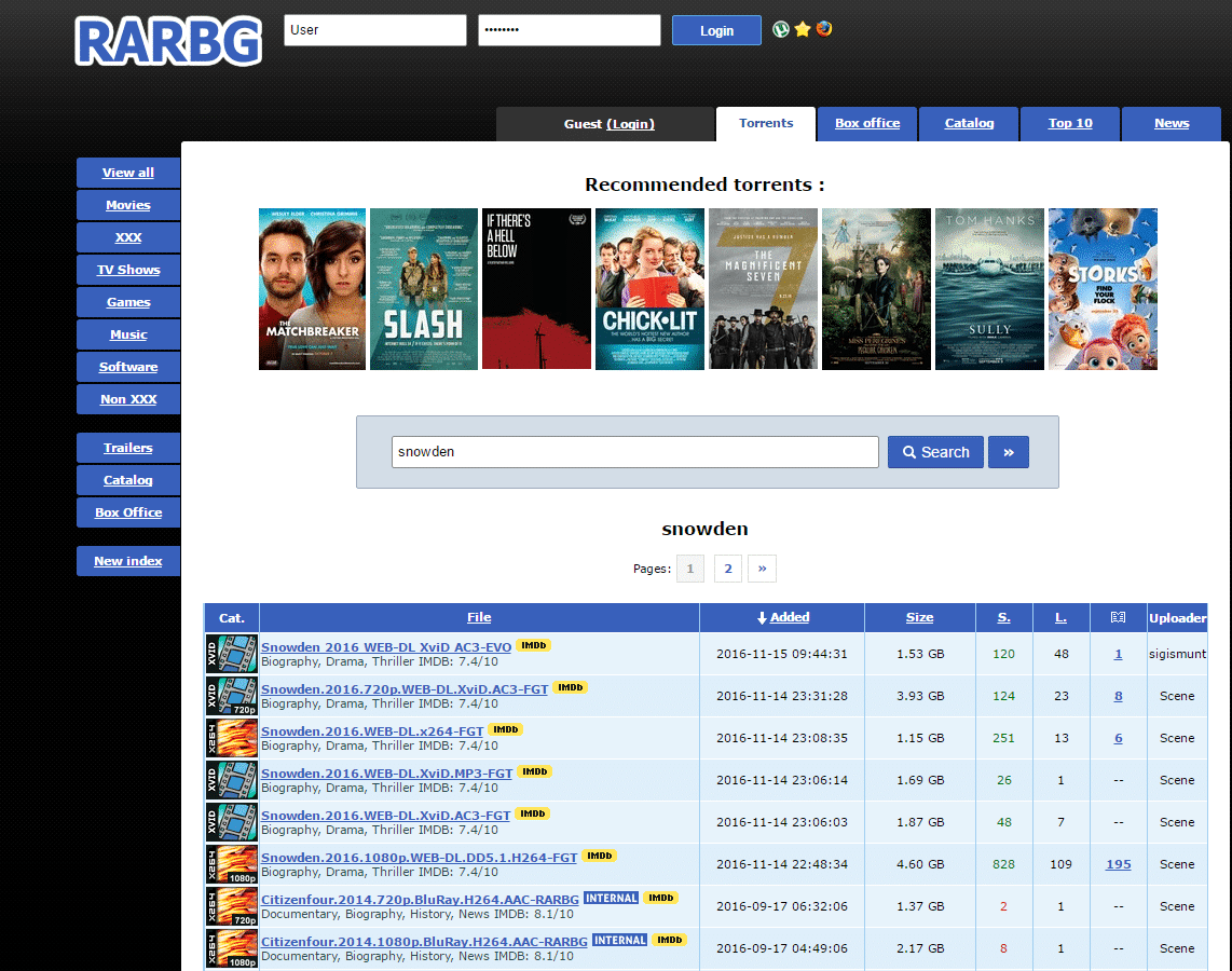 utorrent website to download movies